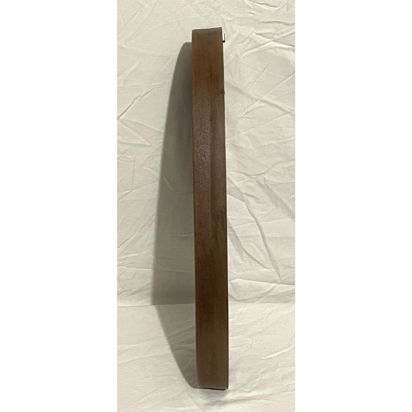 Vintage Burwood Oval Hanging Wall Plaque Plastic Rocking Chair & Cat on Rug MCM - Picture 7 of 7